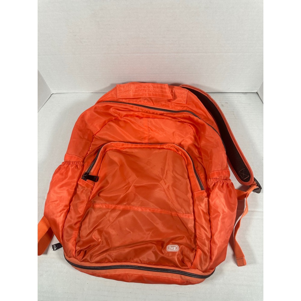 Lug Echo Packable Backpack Orange Lightweight‎ Tr… - image 1